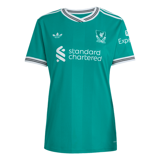 Liverpool Tröja 2025/26 Tredje Grön Dam