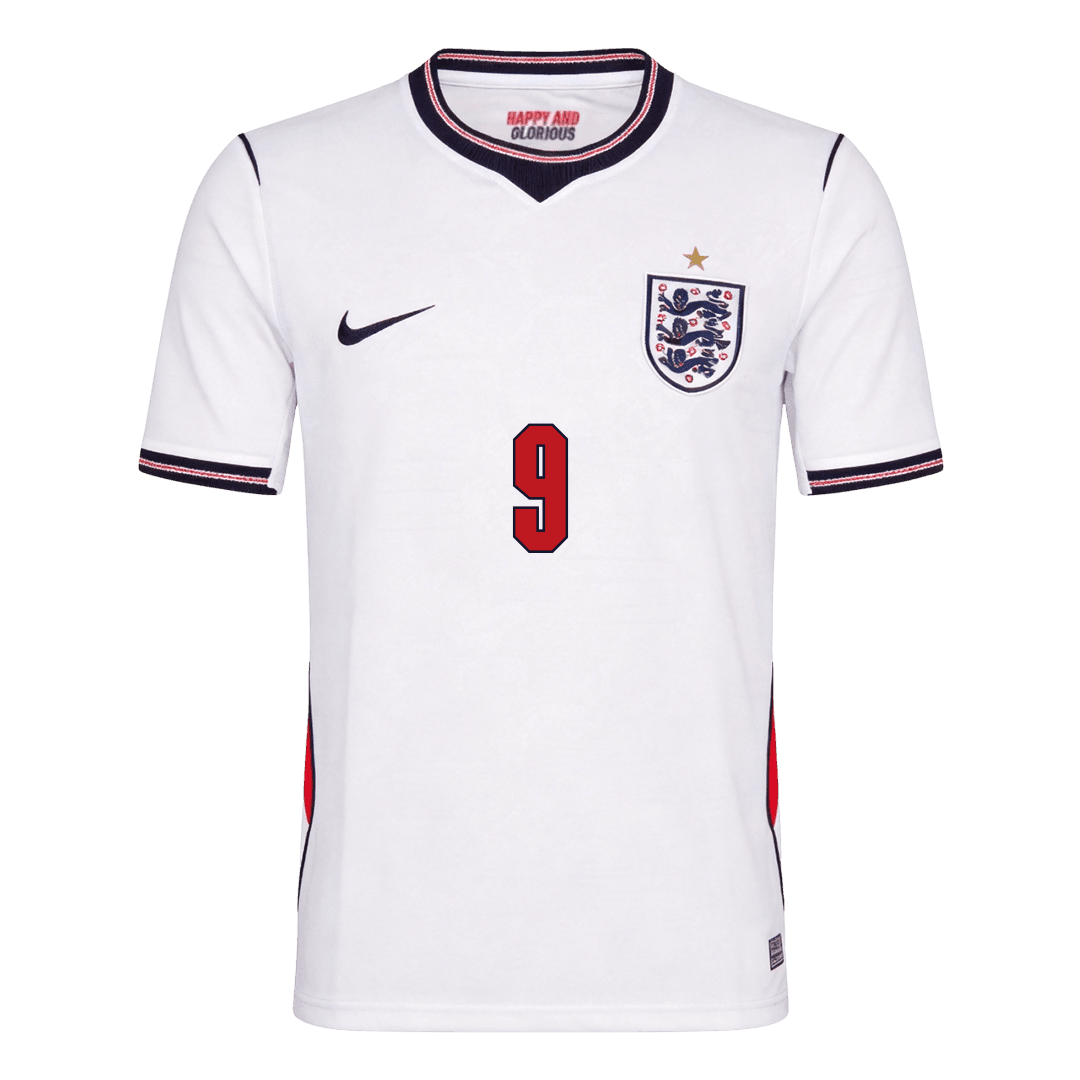 England Tröja KANE #9 2026 Hemma Vit
