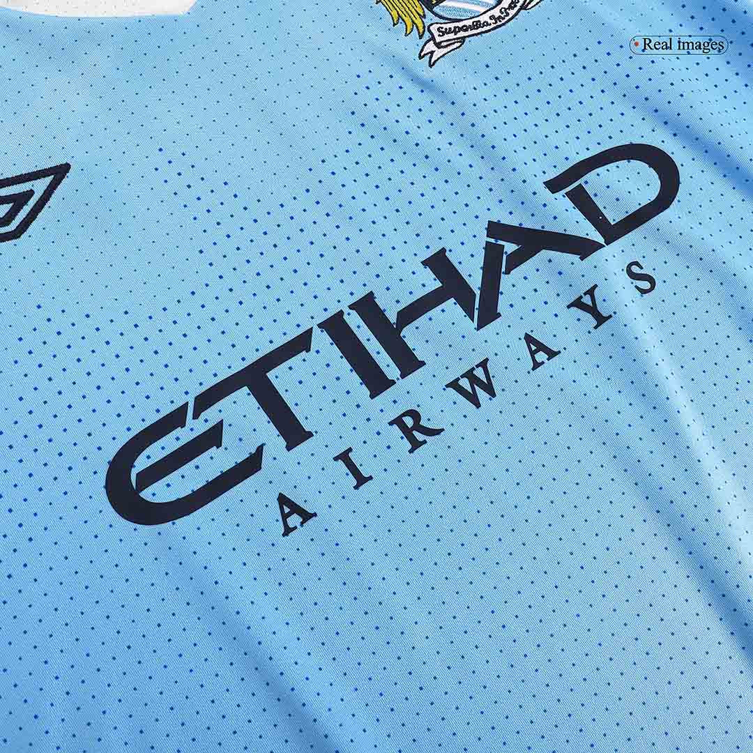 Manchester City Hemmatröja 2011/12 Retro Tröja
 Blå-5