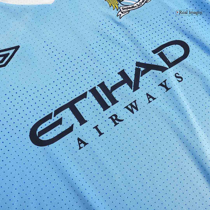 Manchester City Hemmatröja 2011/12 Retro Tröja
 Blå-5