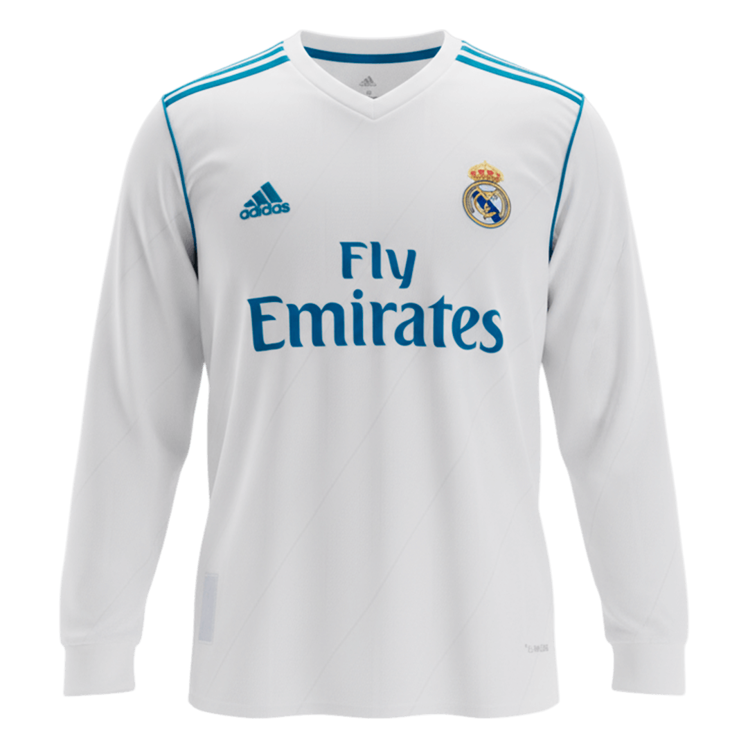 KROOS #8 Real Madrid Hemmatröja 2017/18 Retro Tröja
 Vit-9