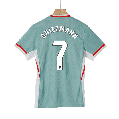 Atletico Madrid Tröja GRIEZMANN #7 2024/25 Borta Autentisk Grön