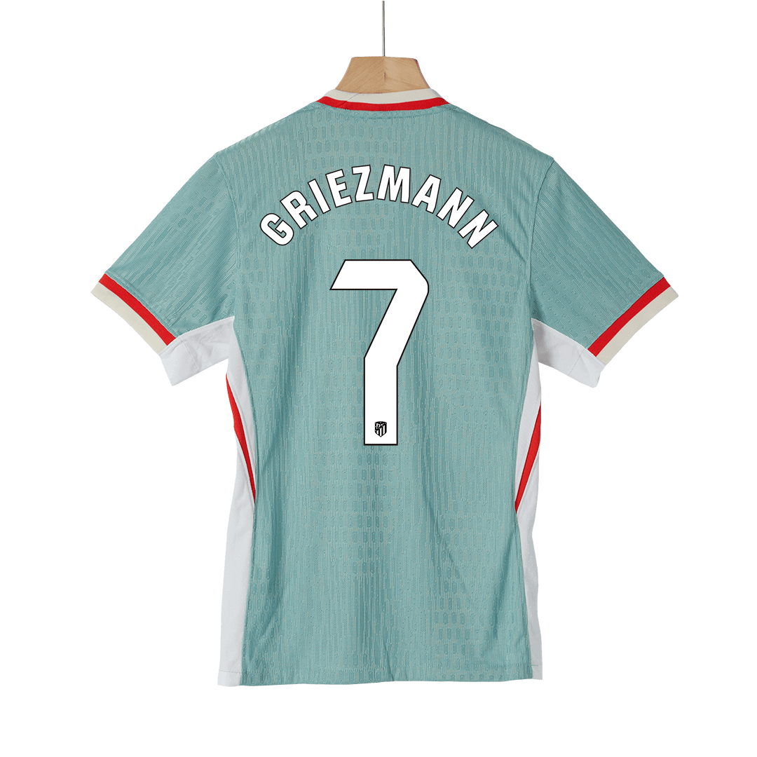 Atletico Madrid Tröja GRIEZMANN #7 2024/25 Borta Autentisk Grön