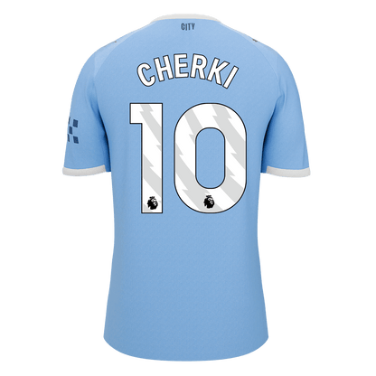 CHERKI #10 Manchester City Tröja 2025/26 Hemma Premium Blå-10
