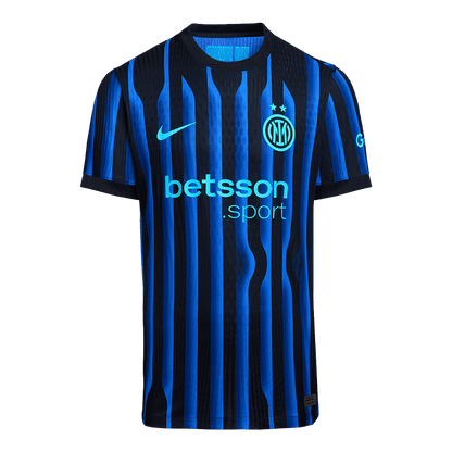Inter Milan Tröja DUMFRIES #2 2025/26 Hemma Autentisk Blå och svart-14