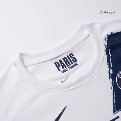 PSG Tröja 2024/25 Borta Vit Barn-11