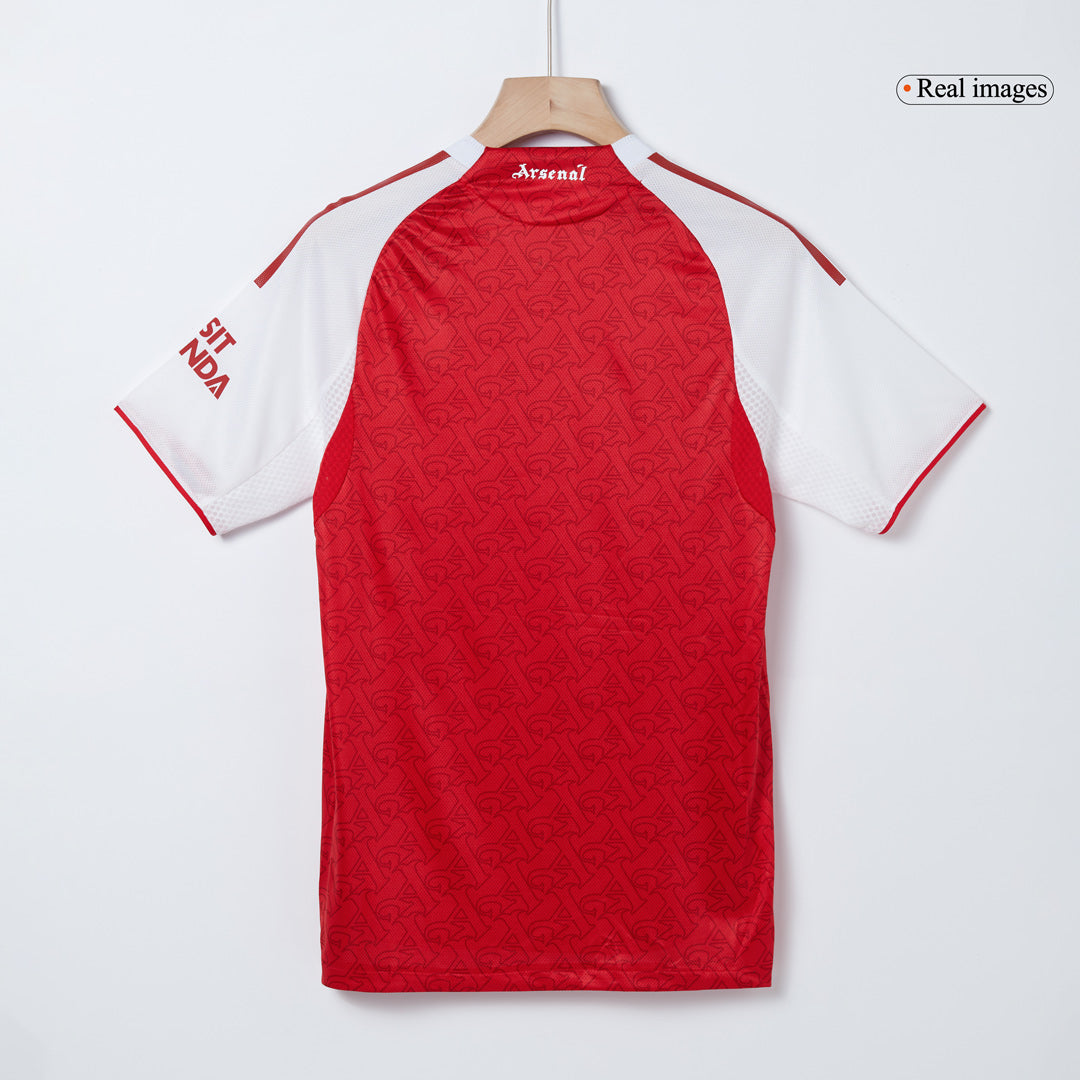 Arsenal Tröja ØDEGAARD #8 2025/26 Hemma Röd-10