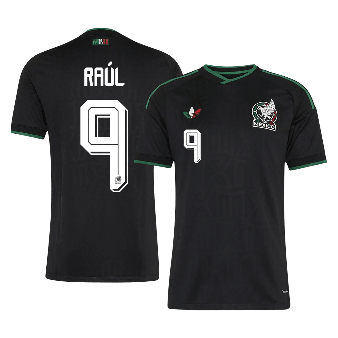 Mexiko Tröja RAÚL #9 2026 Tredje Autentisk Svart