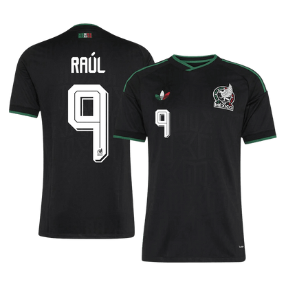 Mexiko Tröja RAÚL #9 2026 Tredje Autentisk Svart