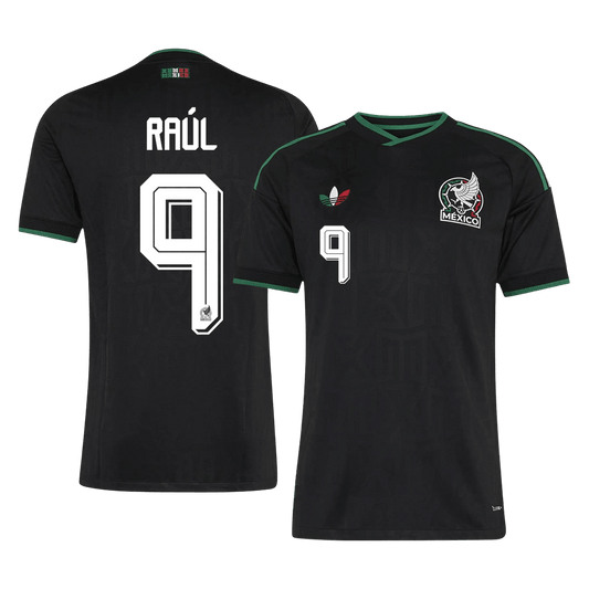 Mexiko Tröja RAÚL #9 2026 Tredje Autentisk Svart