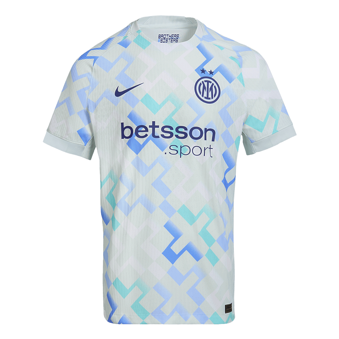 Inter Milan Tröja DUMFRIES #2 2025/26 Borta Autentisk Blå