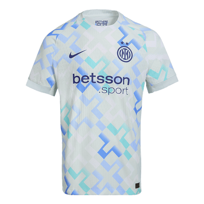 Inter Milan Tröja DUMFRIES #2 2025/26 Borta Autentisk Blå-10