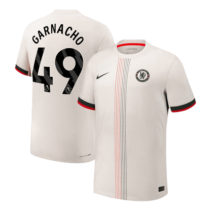 Chelsea Tröja GARNACHO #49 2025/26 Borta Vit
