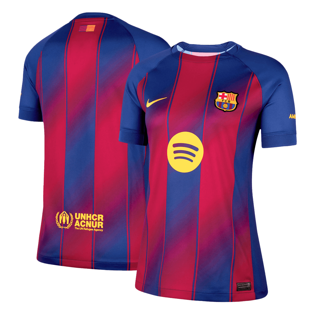 Barcelona Tröja 2025/26 Hemma Blue&Red Dam-9