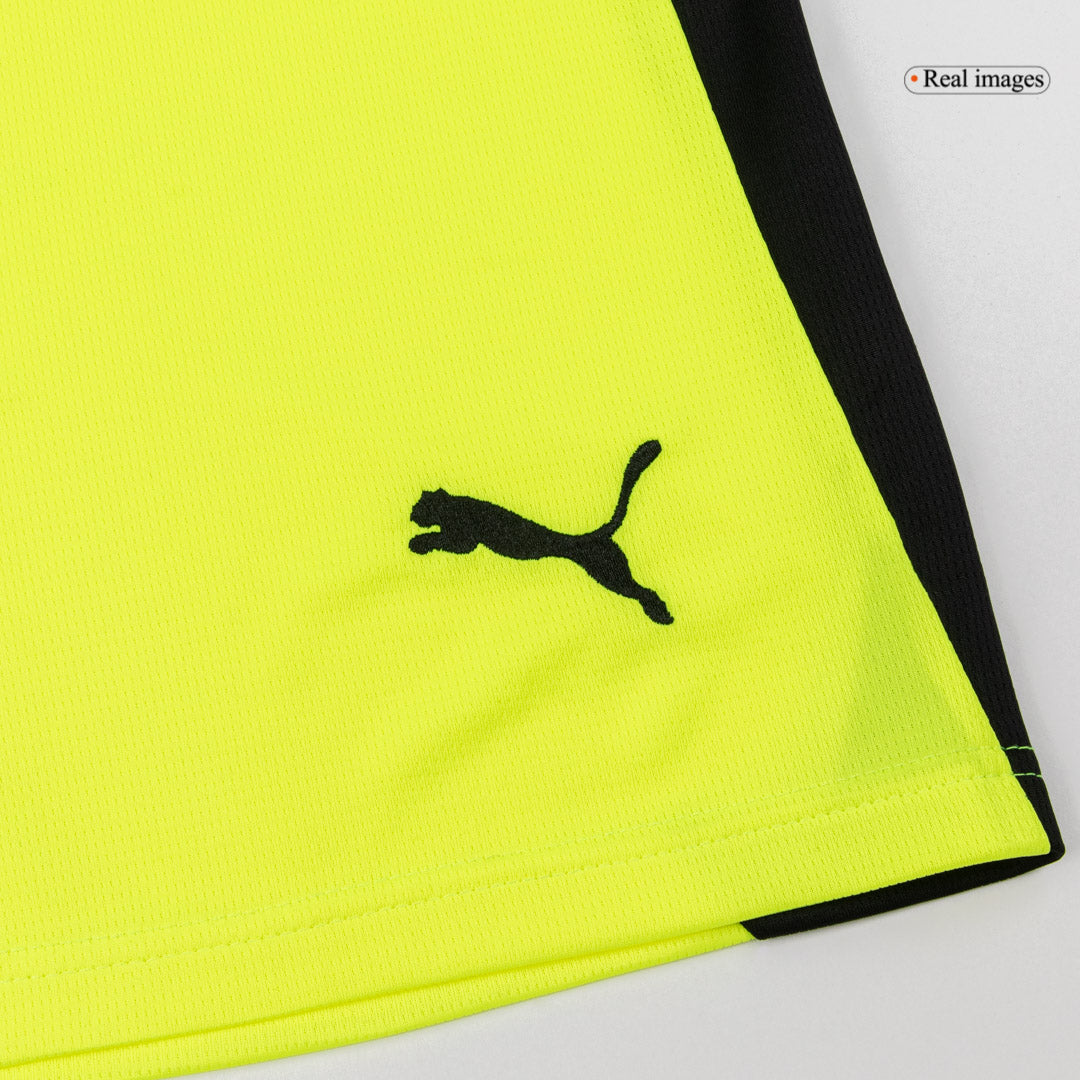 Borussia Dortmund Shorts 2025/26 Borta Grön-2