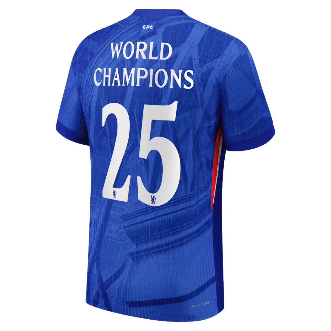 Chelsea Tröja WORLD CHAMPIONS #25 2025/26 Hemma Blå-9