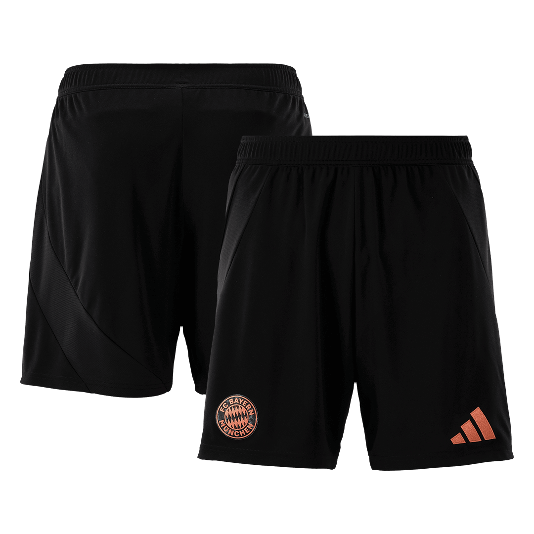 Bayern Munich Shorts 2024/25 Borta Svart-9