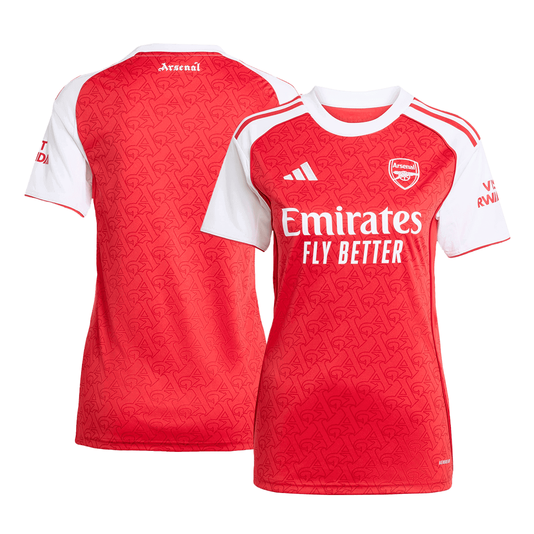 Arsenal Tröja 2025/26 Hemma Röd Dam-12