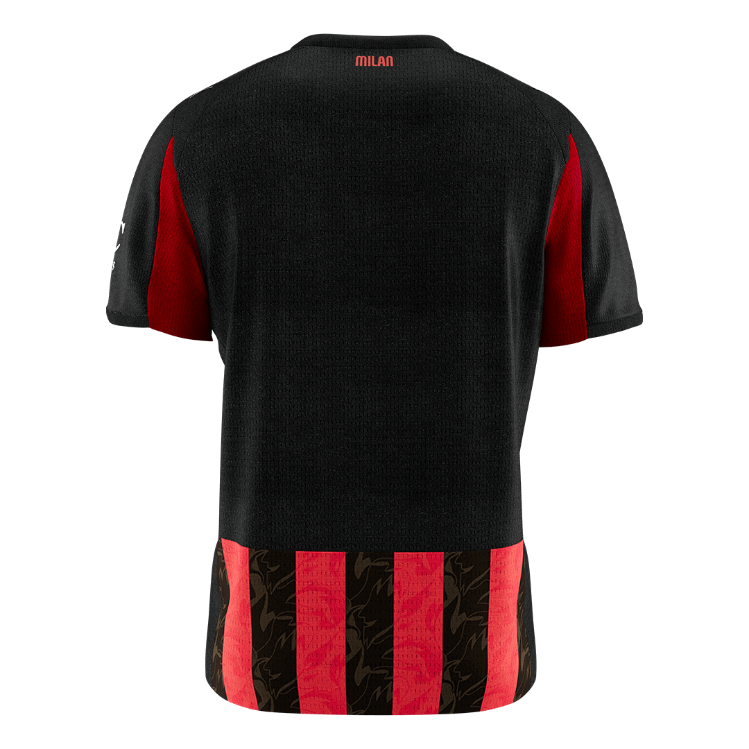 AC Milan Tröja 2025/26 Hemma Premium Röd & Svart
