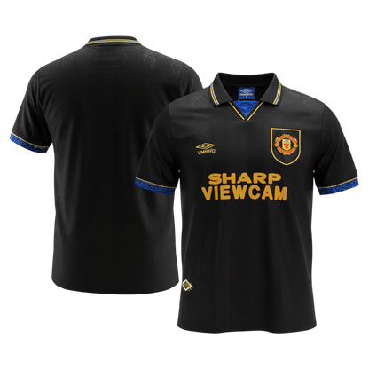 Manchester United Bortatröja 1993/94 Retro Tröja
 Svart-8