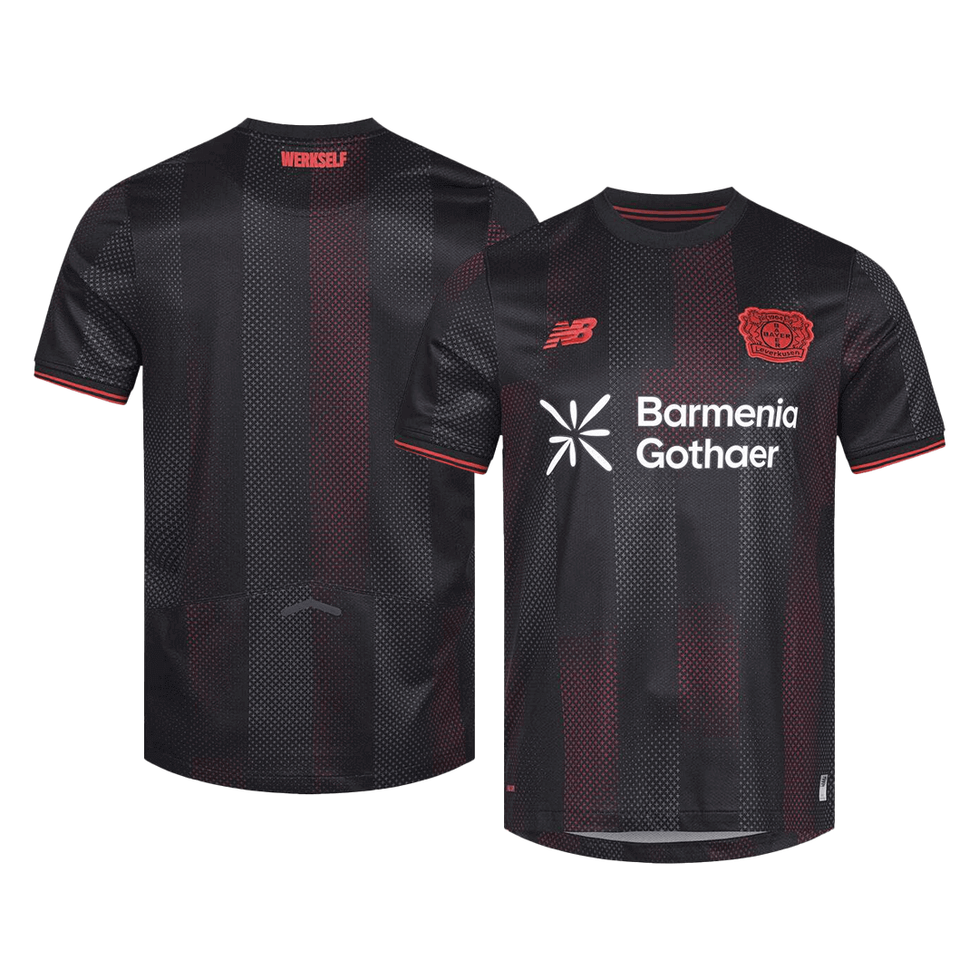 Bayer 04 Leverkusen Tröja 2025/26 Hemma Svart