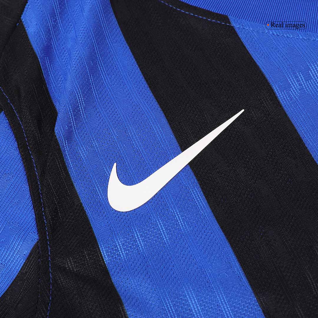 Inter Milan Tröja 2024/25 Hemma Autentisk Blå och svart
