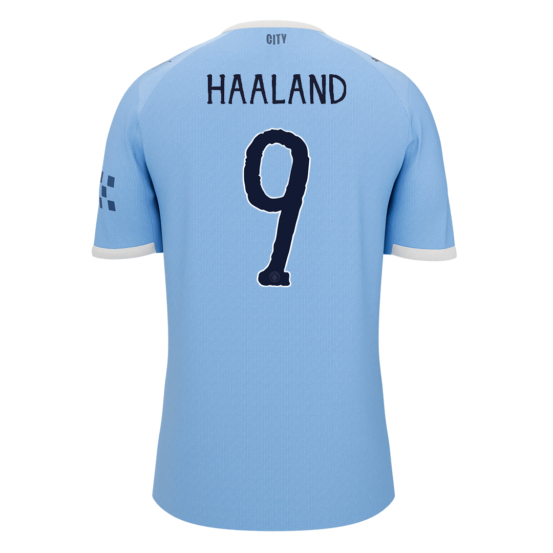HAALAND #9 Manchester City Tröja 2025/26 Hemma Premium Blå-10