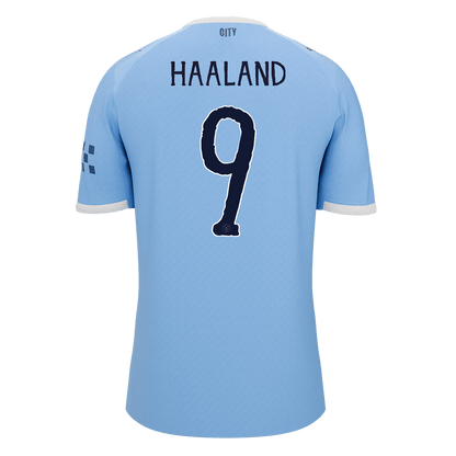 HAALAND #9 Manchester City Tröja 2025/26 Hemma Premium Blå-10