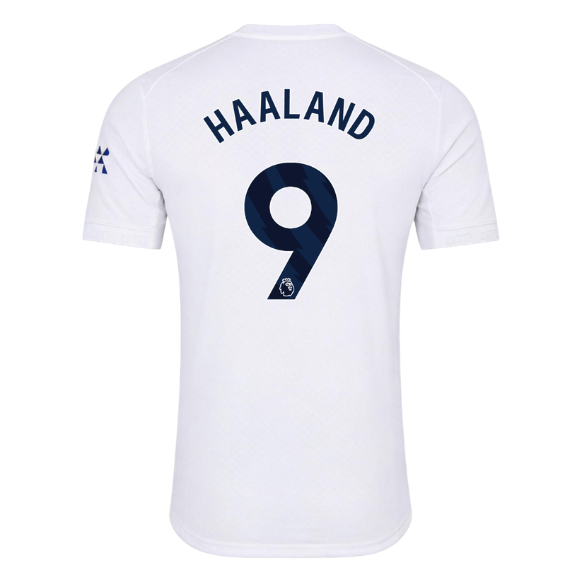 Manchester City Tröja HAALAND #9 2026/27 Third Vit-3