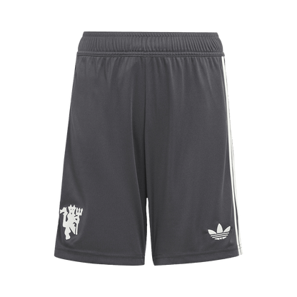 Manchester United Shorts 2024/25 Tredje Grå