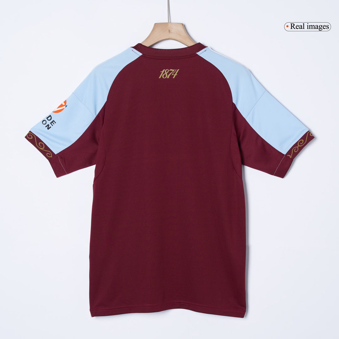 Aston Villa Tröja 2025/26 Hemma Röd-8