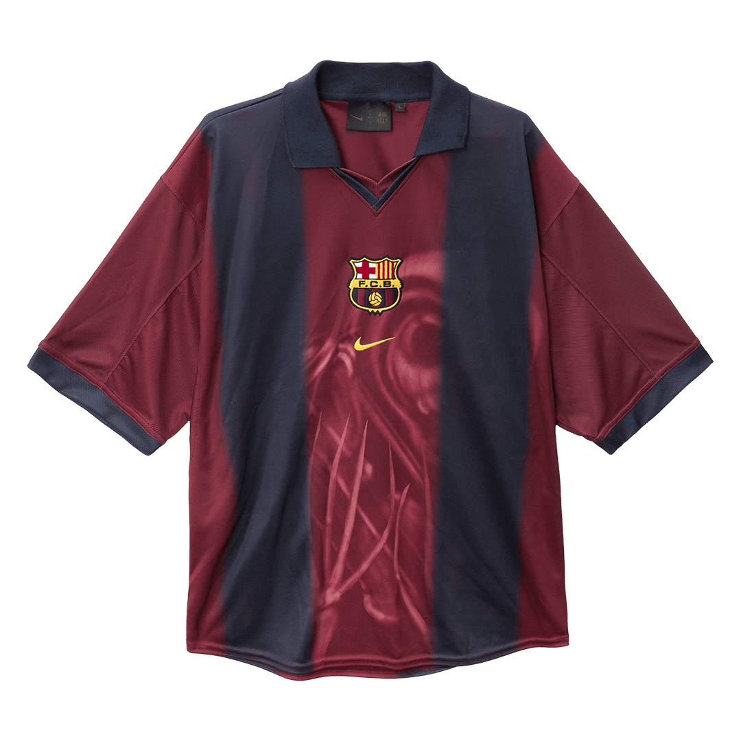 Barcelona Hemmatröja 2000/01 Retro Tröja
 Röd & Blå