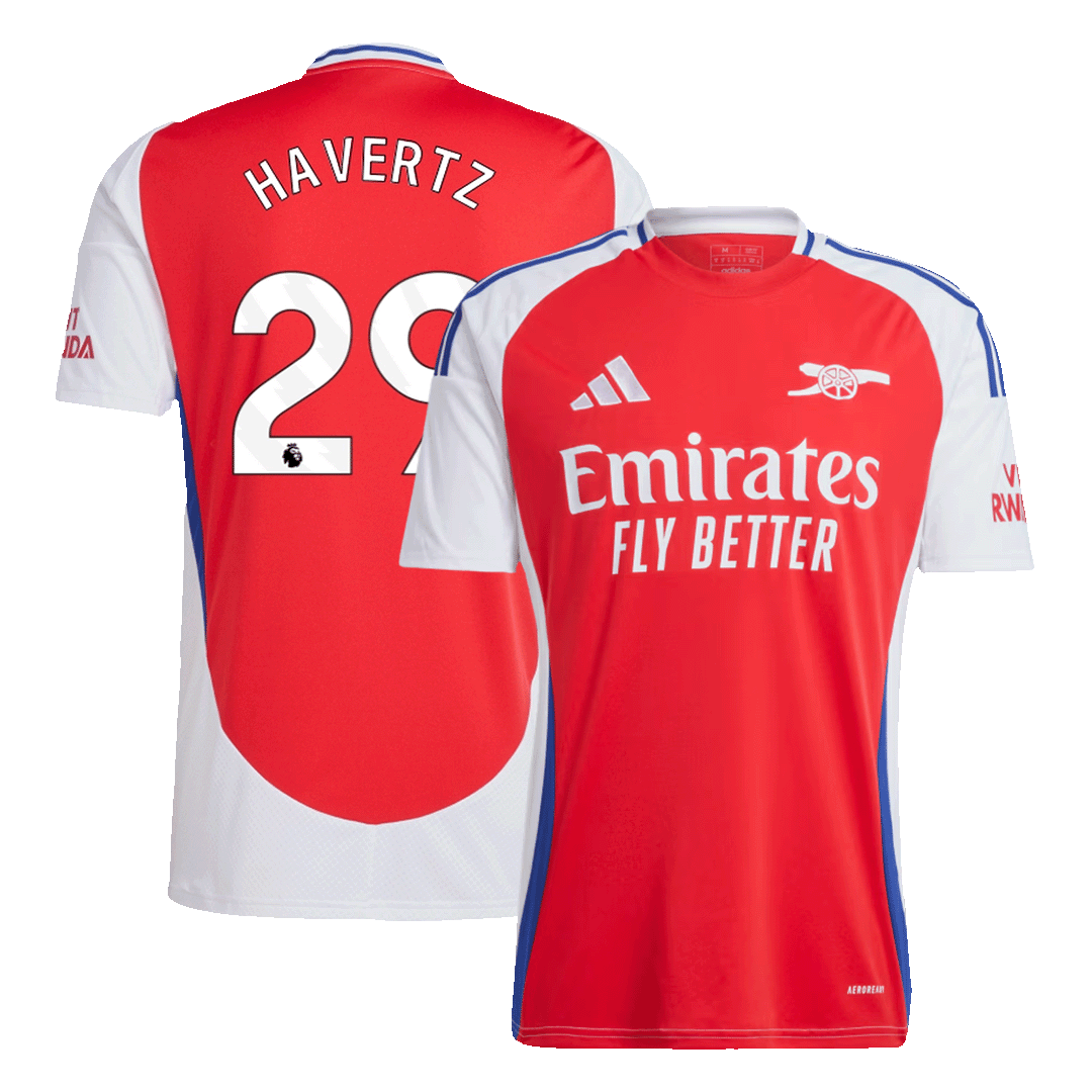Arsenal Tröja HAVERTZ #29 2024/25 Hemma Röd