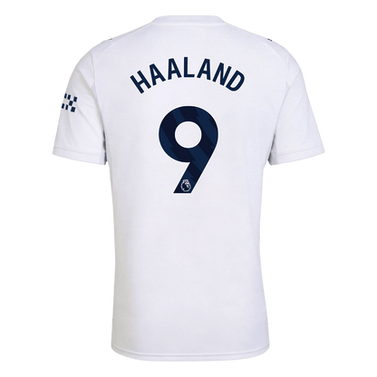 Manchester City Tröja HAALAND #9 2026/27 Third Vit-3
