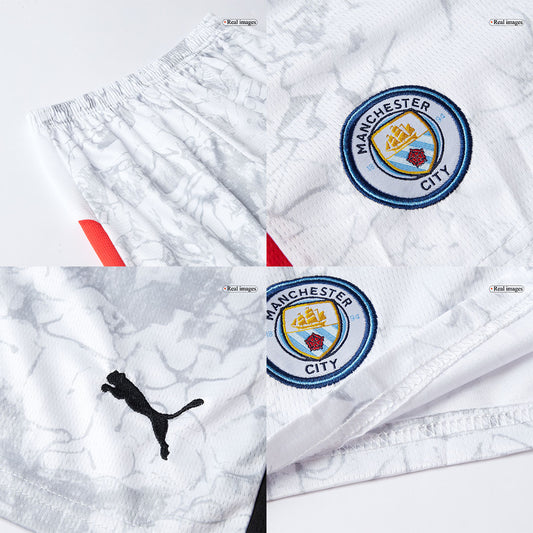 Manchester City Tröja 2025/26 Vit Barn-1