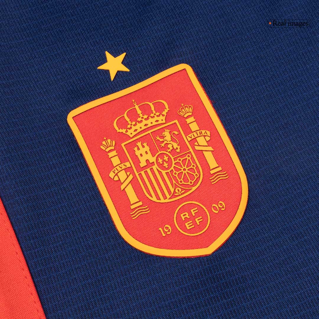 Spanien Tröja 2026 Hemmaställ Röd Barn-3