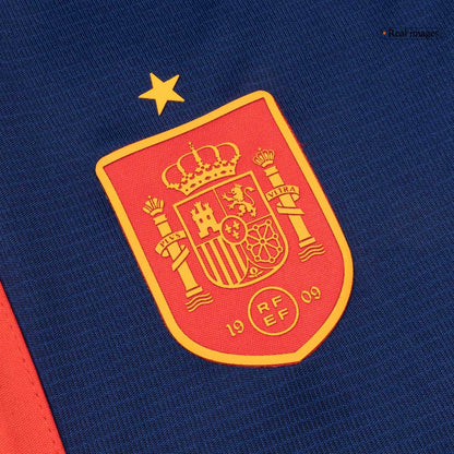 Spanien Tröja 2026 Hemmaställ Röd Barn-3