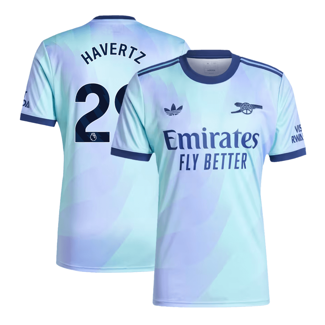 Arsenal Tröja HAVERTZ #29 2024/25 Tredje Purple&Blue