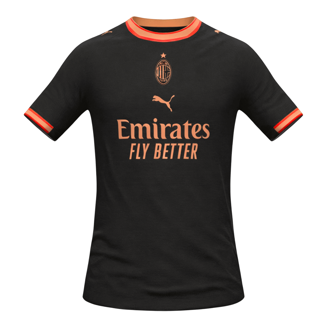 AC Milan Tröja 2026/27 Tredje Röd & Svart