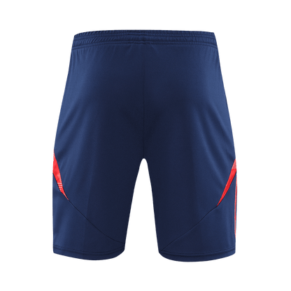 Manchester United Shorts 2024/25 Före match Mörkblå-7