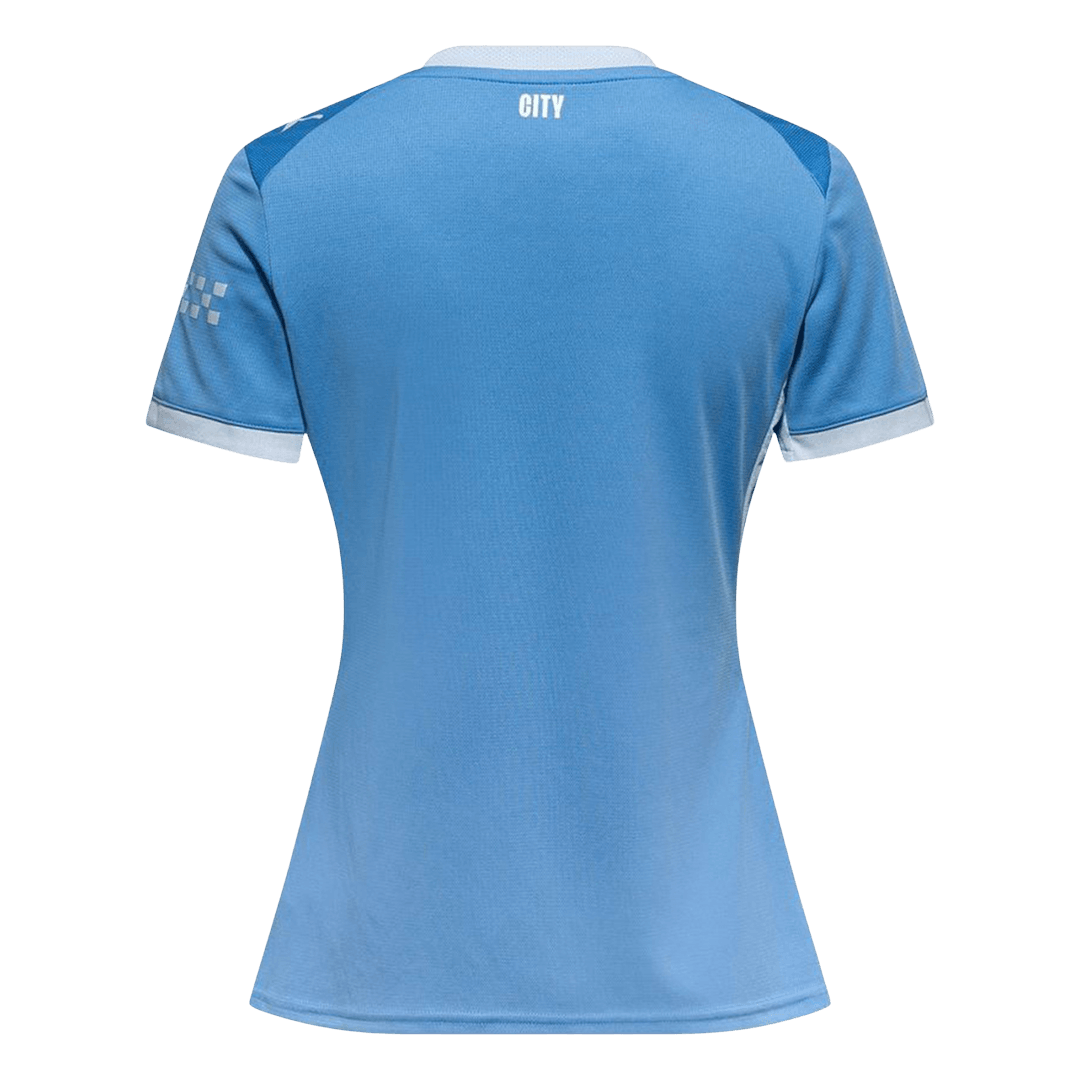Manchester City Tröja 2026/27 Hemma Blå Dam-3
