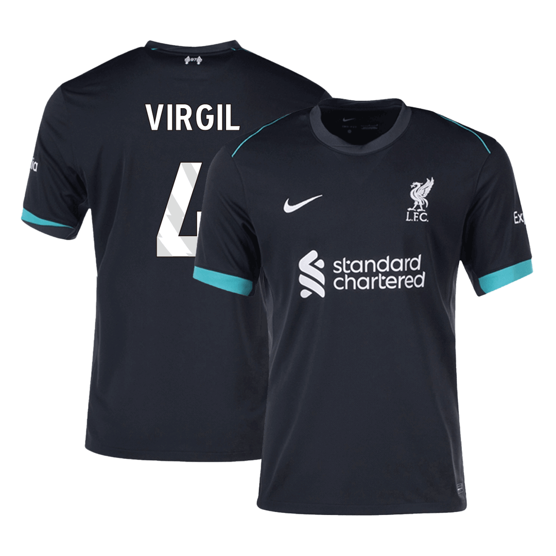 Liverpool Tröja VIRGIL #4 2024/25 Borta