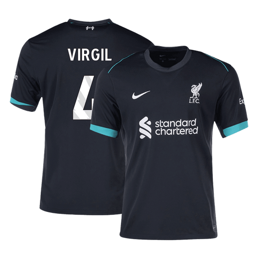 Liverpool Tröja VIRGIL #4 2024/25 Borta