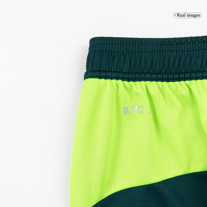 Manchester City Shorts 2025/26 Fourth Away Grön-2