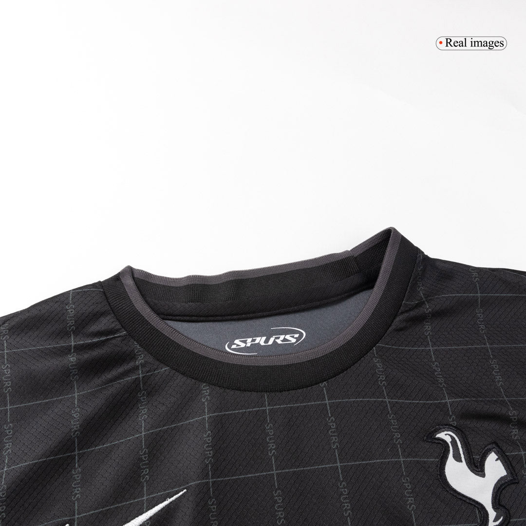 Tottenham Hotspur Tröja 2025/26 Borta Svart Barn-9