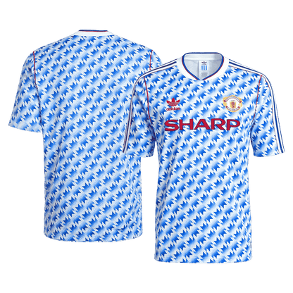 Manchester United Bortatröja 1990/92 Retro Tröja
 Blå-2