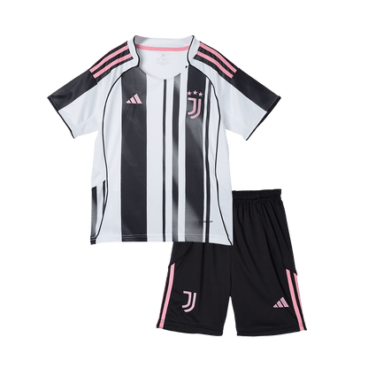 Juventus Tröja 2025/26 Hemma Svart & Vitt Barn-14