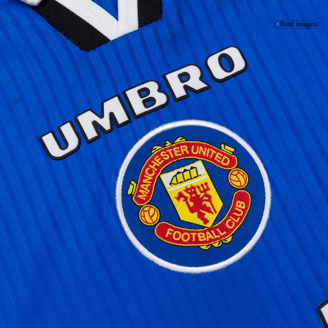 Manchester United Tredjetröja 1996/97 Retro Tröja
 Blå
