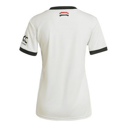 Manchester United Tröja 2024/25 Tredje Vit Dam-13