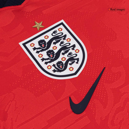 England Tröja 2026 Borta Autentisk Röd-6